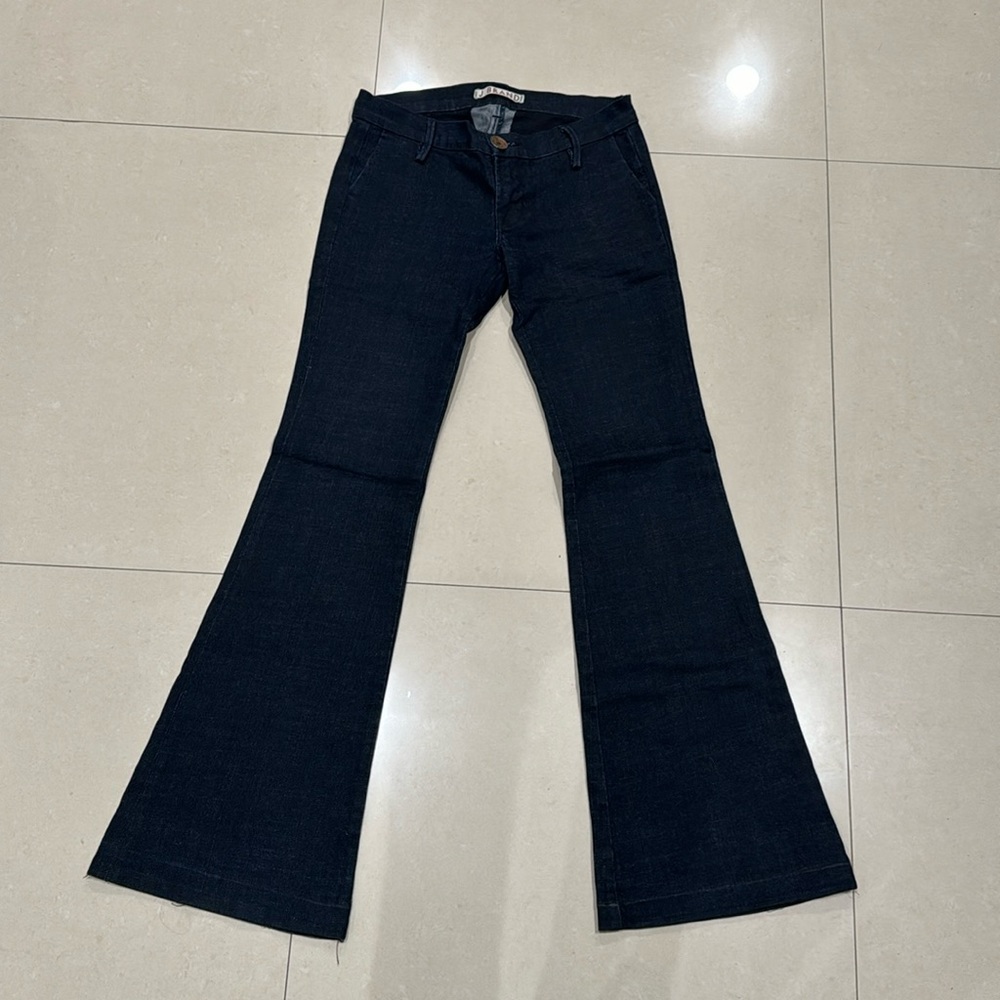 J Brand Dark Wash Flared Jeans